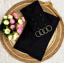 3D anchor Square Gala Muqaish thread Hand work 2pc Set