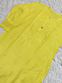 Pure Chanderi Cotton super Soft Shiny handwork