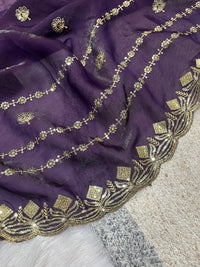 Designer Saree satin Silk