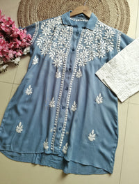 Latest Rayon Chikankari Shirt