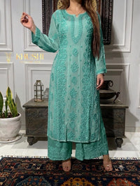 Batson Viscose Heavy Work 2pc Chikankari