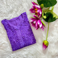 Premium Modal Heavy Muqaish Kurta