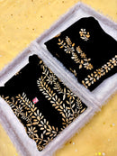 Modal cotton heavywork flowered set