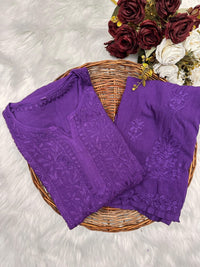 Sqaure Neck rayon co-ord set