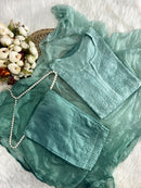 Soft dyed chanderi 3pc Set