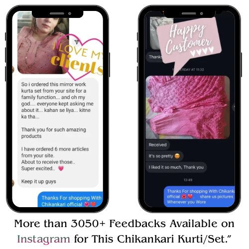 Ombre 4pc Mirror Set Aryanshi Special