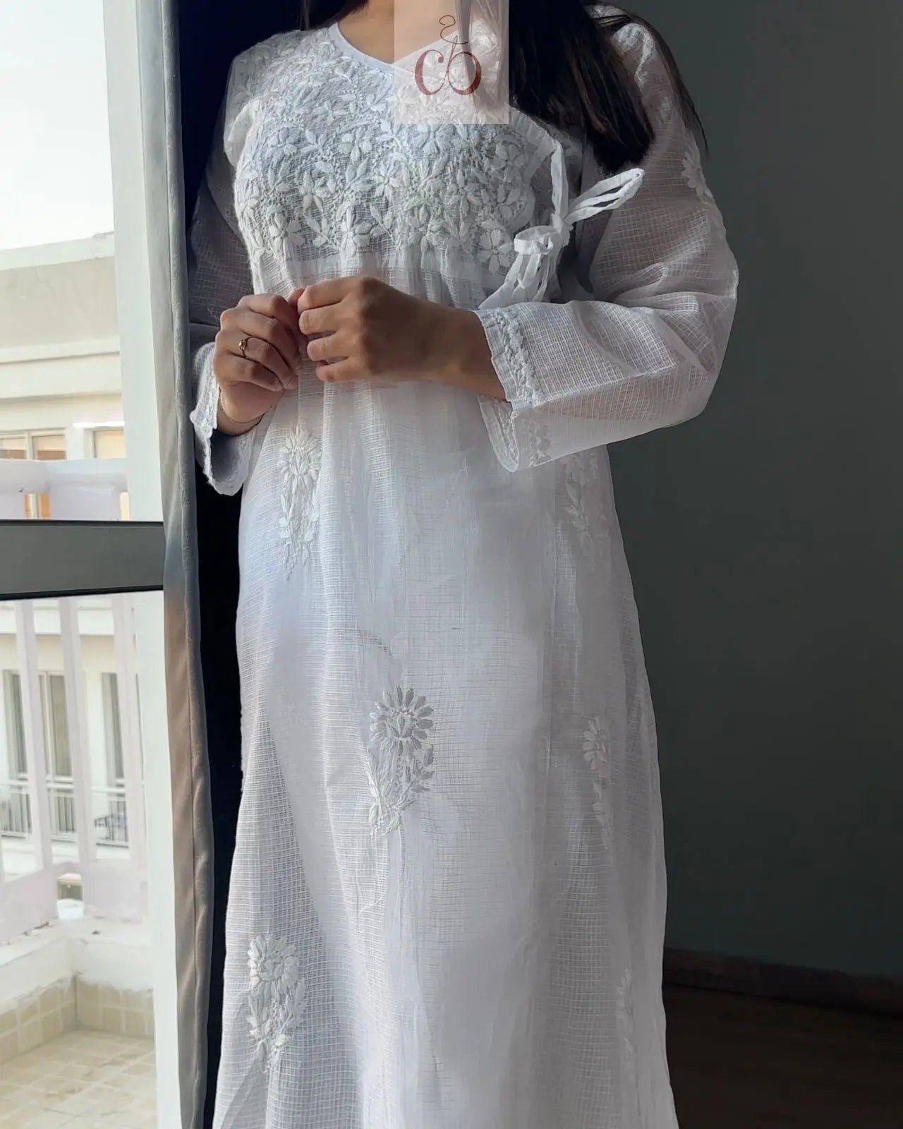 Kota Angrakha Chikankari Special - Chikankari Officialchikan kurti lucknowi chikankari chikankarikurti best kurti kurtis for summer lakhnawi chikan 