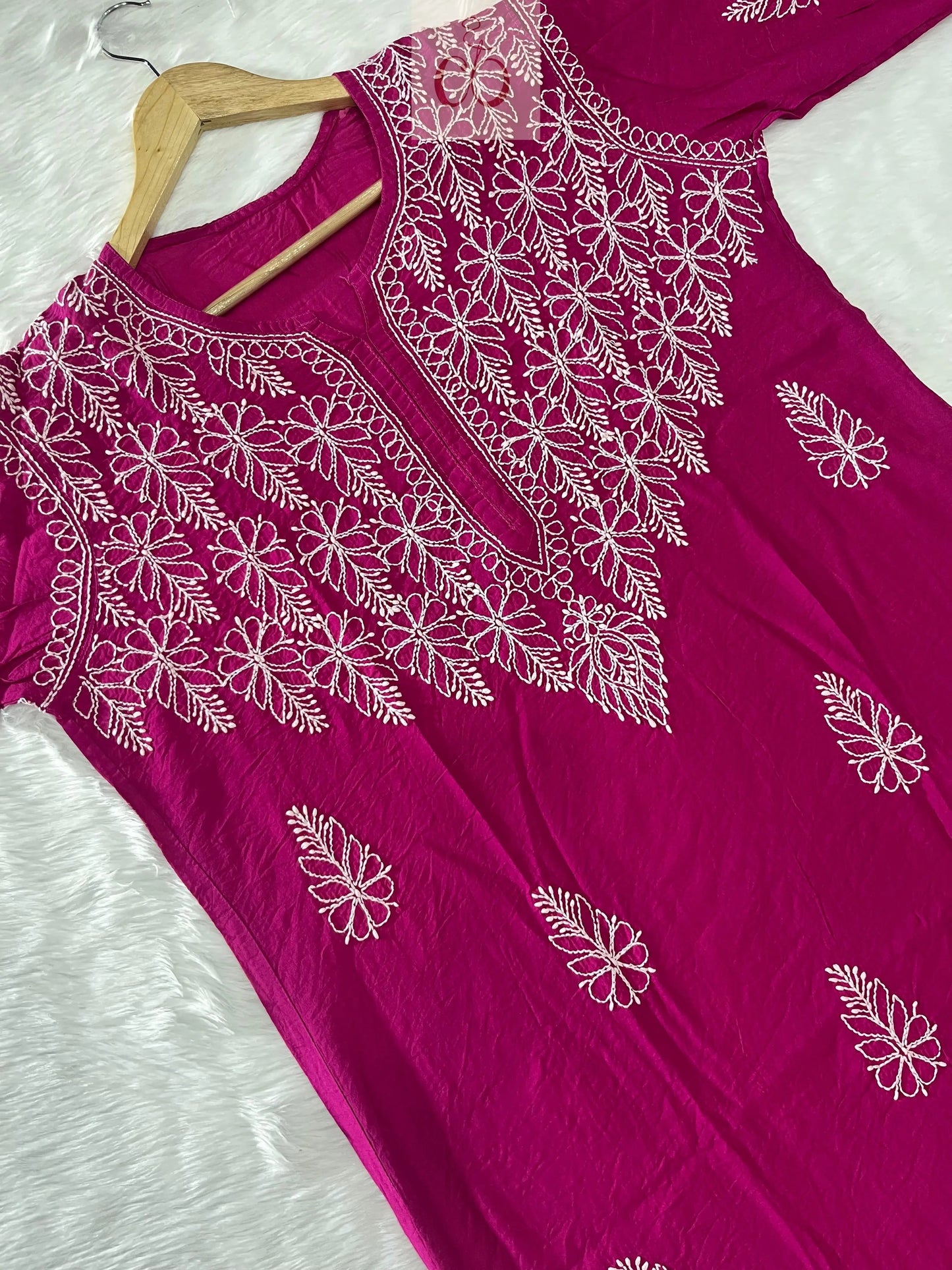 Light & Butter Soft Chikankari kurtis - Chikankari Official