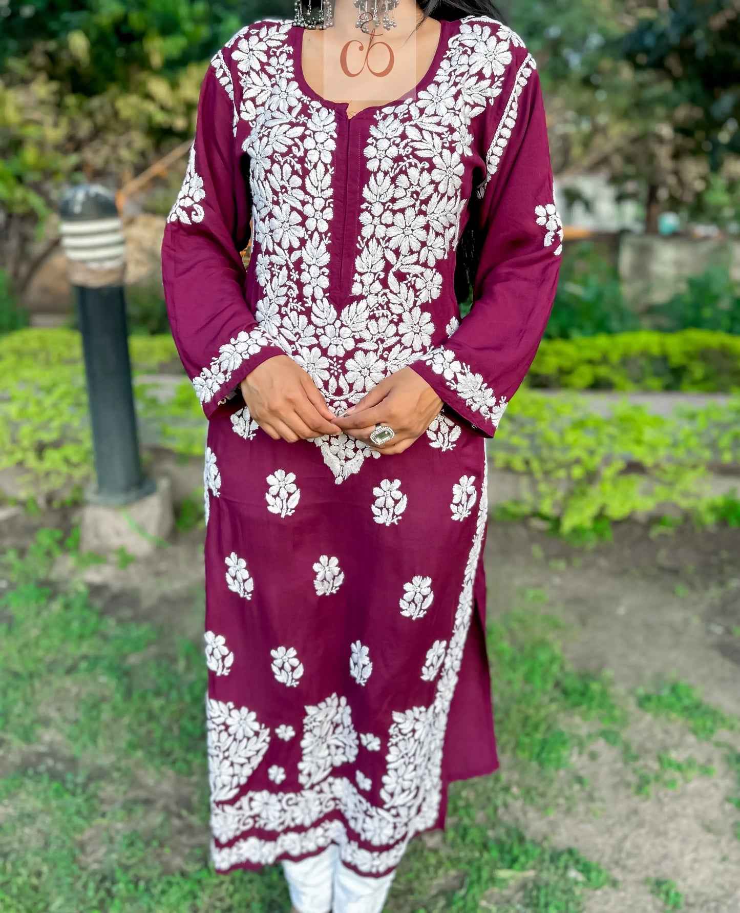 Newly launched Modal Chikankari Kurta - Chikankari Official