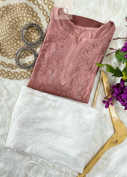 Ombre Dyed Rayon Short Top ‼️ Price Drop 😍 - Chikankari Official