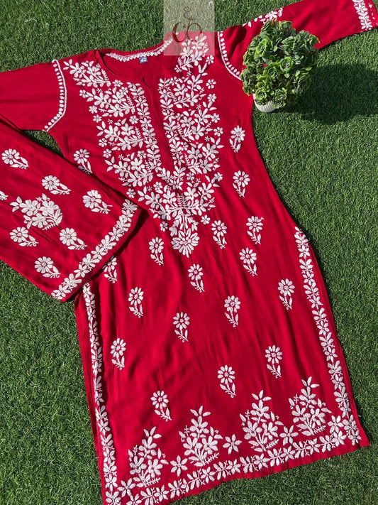 Rayon Chikankari Combo - Chikankari Official