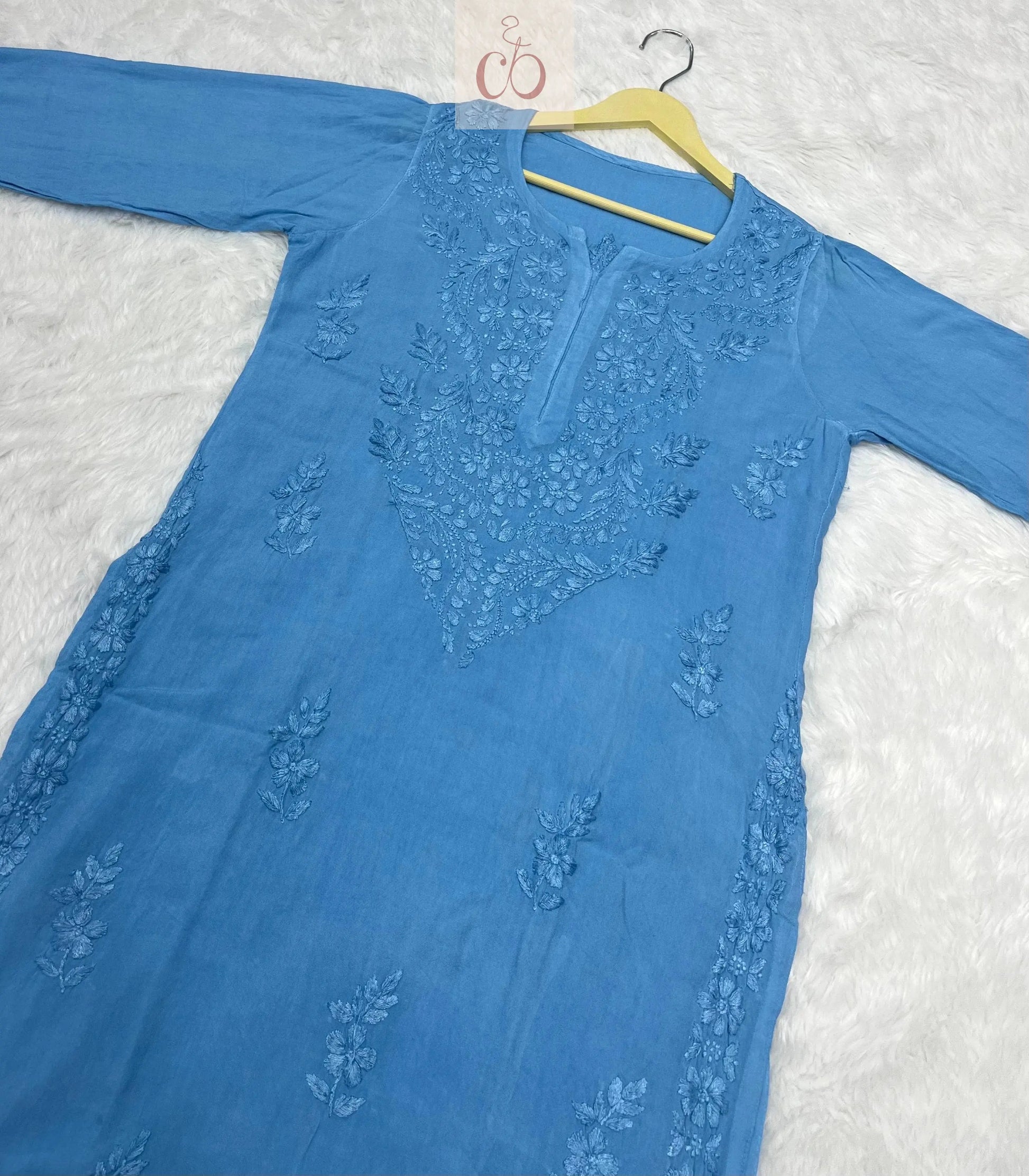 Soft Summer Friendly Rayon - Chikankari Official