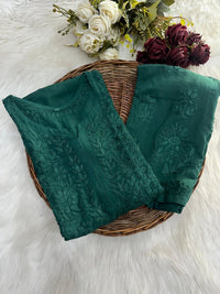 Aayat Heavy Rayon Kurta and Plazzo - Chikankari official