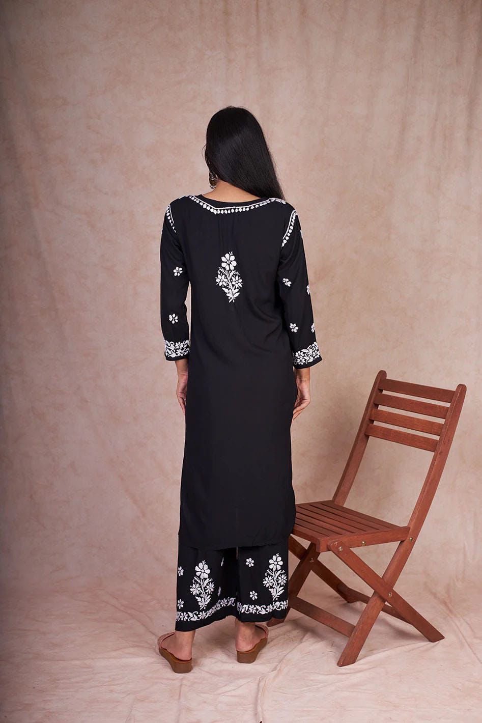 Aayat Rayon plazzo Combo - Chikankari official