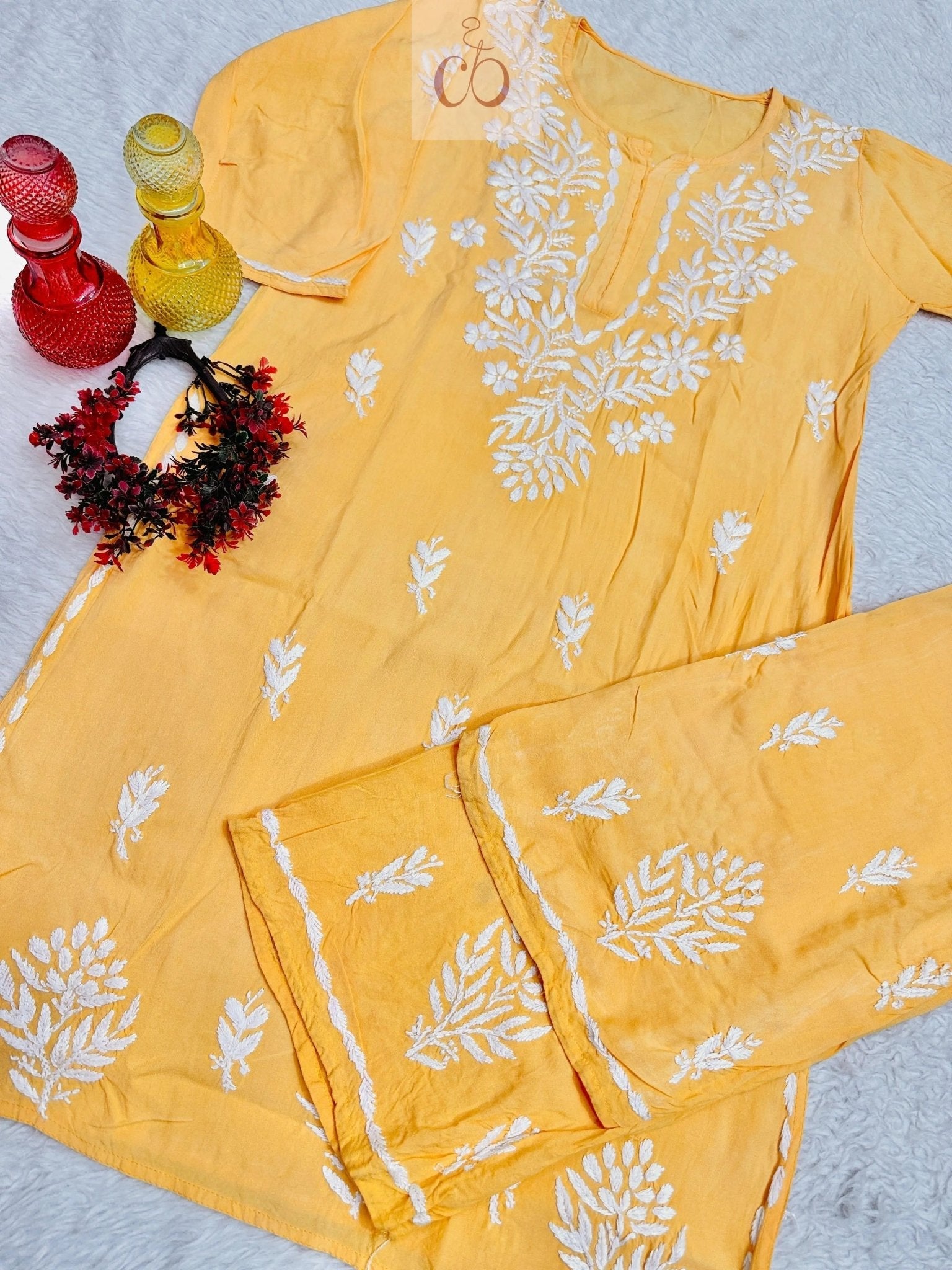 Affordable Chikankari Rayon combo - Chikankari official
