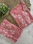 Afghani Concept Heavy embroidery chikankari combo - Chikankari official