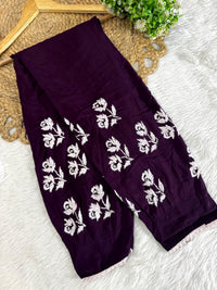 Afghani Concept Heavy embroidery chikankari combo - Chikankari official