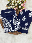 Alfaaz exclusive Modal Cotton Co - ord - Chikankari official