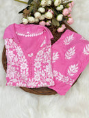 Alfaaz exclusive Modal Cotton Co - ord - Chikankari official