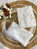 Alfaaz Handwork kota Doriya Angrakha - Chikankari official