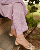 Alfaaz Pure Modal Soft pant Set - Chikankari official