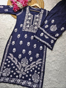 All new Modal Cotton Combo - Chikankari official