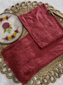 All new Modal Dyed Set - Chikankari official