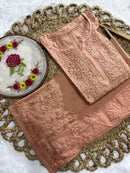 All new Modal Dyed Set - Chikankari official
