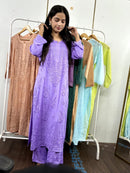 All new Modal Dyed Set - Chikankari official