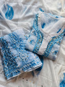 All New Spray printed Mirror 4pc Set Namrata special - Chikankari official