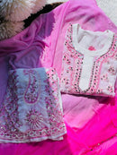 All New Spray printed Mirror 4pc Set Namrata special - Chikankari official