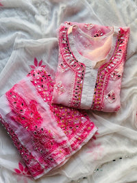 All New Spray printed Mirror 4pc Set Namrata special - Chikankari official