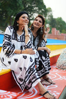Anaya Black & White - Chikankari official