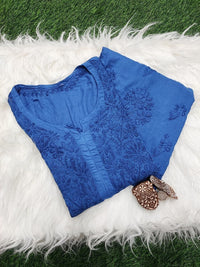 Anaya Rangin Chikankari 3d Work Handworked Set - Chikankari official