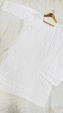 Anaya Rangin Rayon Plazzo Combo - Chikankari official