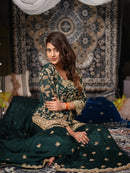 Anjali arora 3pc Designer Ethnic Suit - Chikankari official