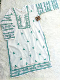 Attractive Shades of Stylish Swati Chikan kurtis - Chikankari official