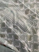 Pure Soft Mul Chanderi Chikankari