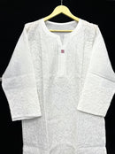 Bakhiya Jaal Trivoile Cotton - Chikankari official