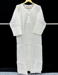 Bakhiya Jaal Trivoile Cotton - Chikankari official