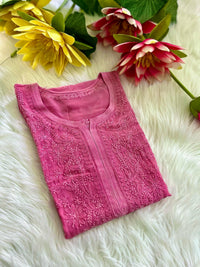 Bakhiya Work premium Viscose - Chikankari official