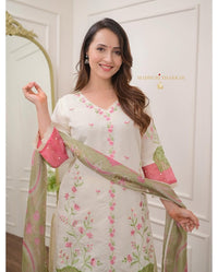 Banarsi suit sets - Chikankari official
