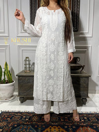 Batson Viscose Heavy Work 2pc Chikankari - Chikankari official