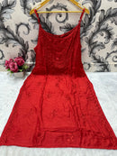 beautiful Muslin noodle strap kurta adjustable strap - Chikankari official