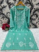 Beautiful Rayon Soft Kurta - Chikankari official