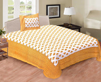 Bedsheets with 1 Free pillow Cover - Chikankari official