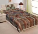 Bedsheets with 1 Free pillow Cover - Chikankari official