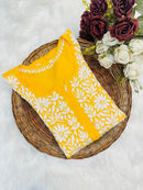 Breazy Plus Size modal Cotton Kurta - Chikankari official
