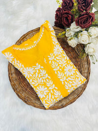 Breazy Plus Size modal Cotton Kurta - Chikankari official