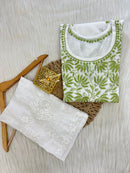 Breezy & Softy Short Top - Chikankari official
